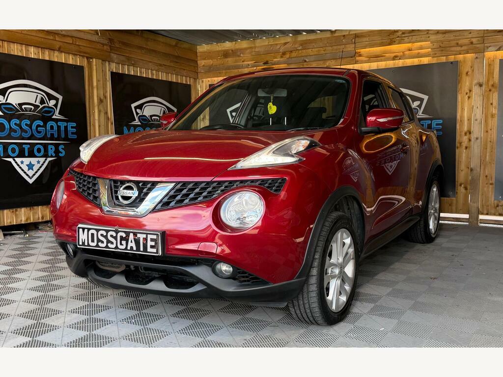 Nissan Juke 1.6 N-connecta Xtron Euro 6 Red #3