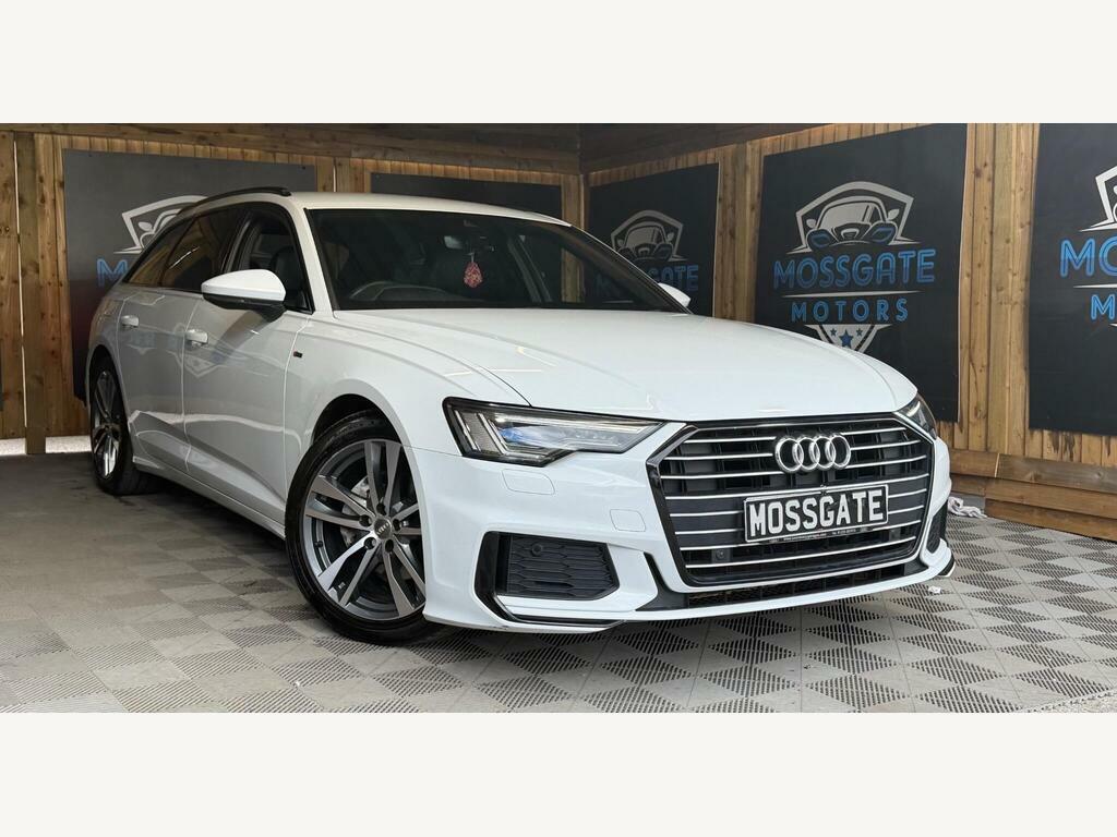 Audi A6 Avant 2.0 Tdi 40 S Line S Tronic Euro 6 S S White