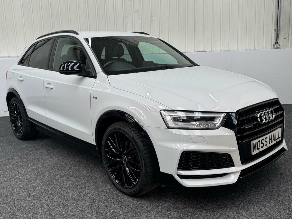Audi Q3 2.0 Tfsi Black Edition S Tronic Quattro Euro 6 S White