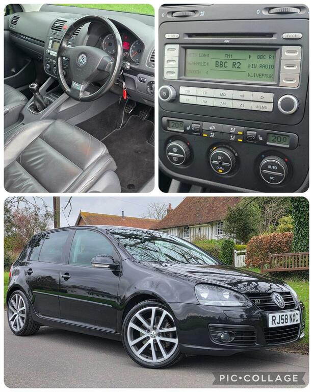 Volkswagen Golf 2.0 Tdi Dpf Gt Sport 200858 Black