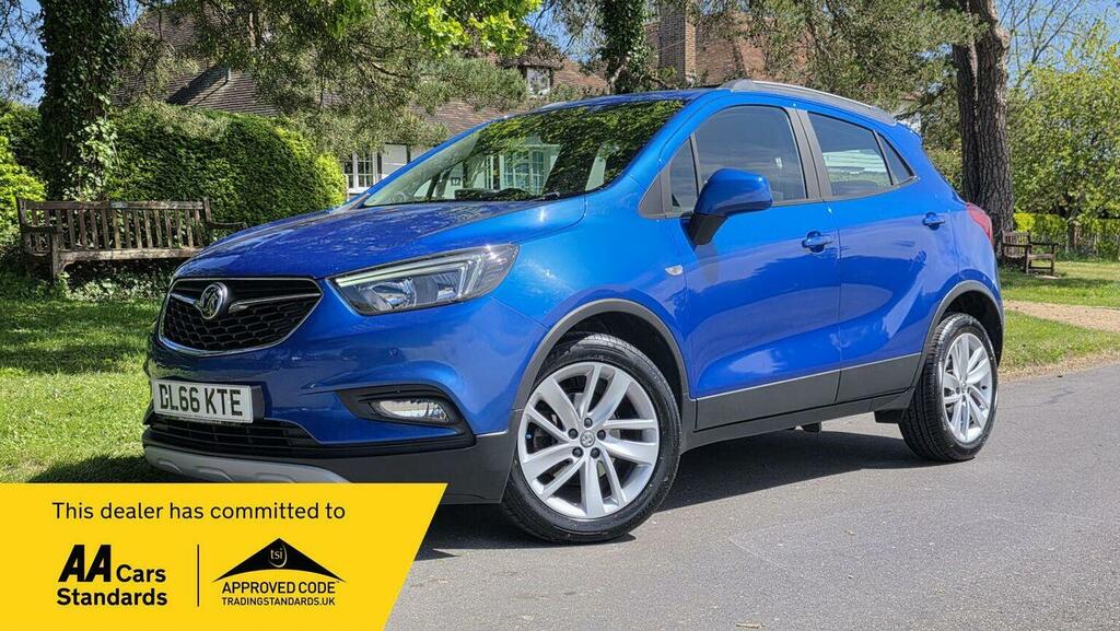 Vauxhall Mokka X 1.6I Active Euro 6 Ss 201766 DL66KTE Blue #3