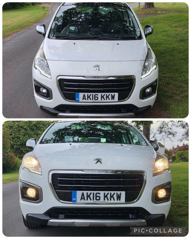 Peugeot 3008 1.6 Bluehdi Allure Euro 6 Ss 201616 AK16KKW White #2