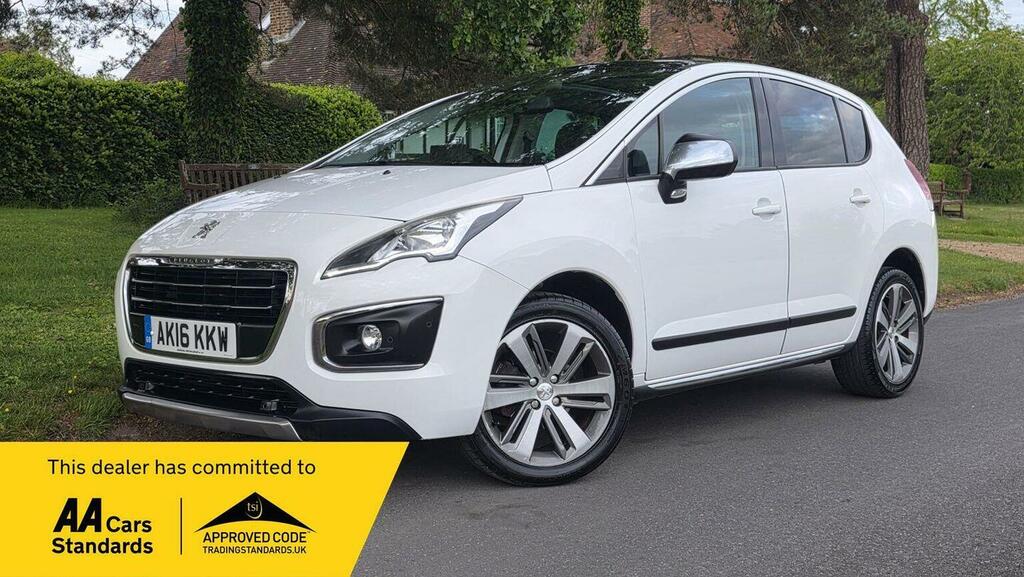 Peugeot 3008 1.6 Bluehdi Allure Euro 6 Ss 201616 AK16KKW White #3