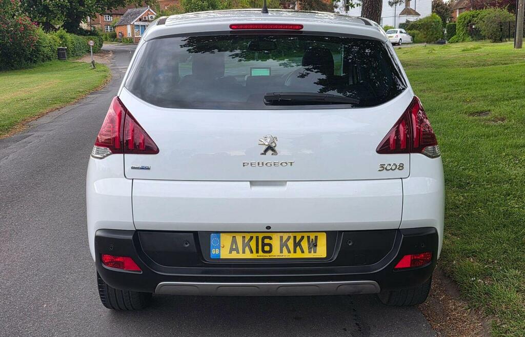 Peugeot 3008 1.6 Bluehdi Allure Euro 6 Ss 201616 AK16KKW White #6