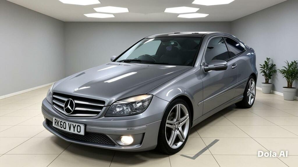 Mercedes-Benz CLC Class 1.8 Clc180k Sport Panorama Coupe Euro 4 Silver #2