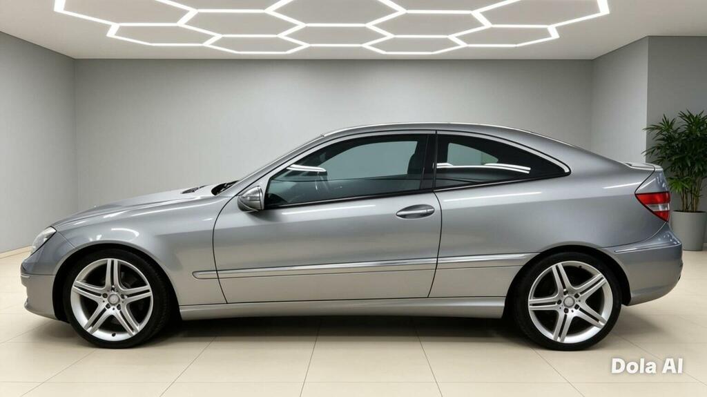 Mercedes-Benz CLC Class 1.8 Clc180k Sport Panorama Coupe Euro 4 Silver #3