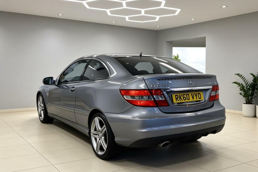 Mercedes-Benz CLC Class 1.8 Clc180k Sport Panorama Coupe Euro 4 Silver #4