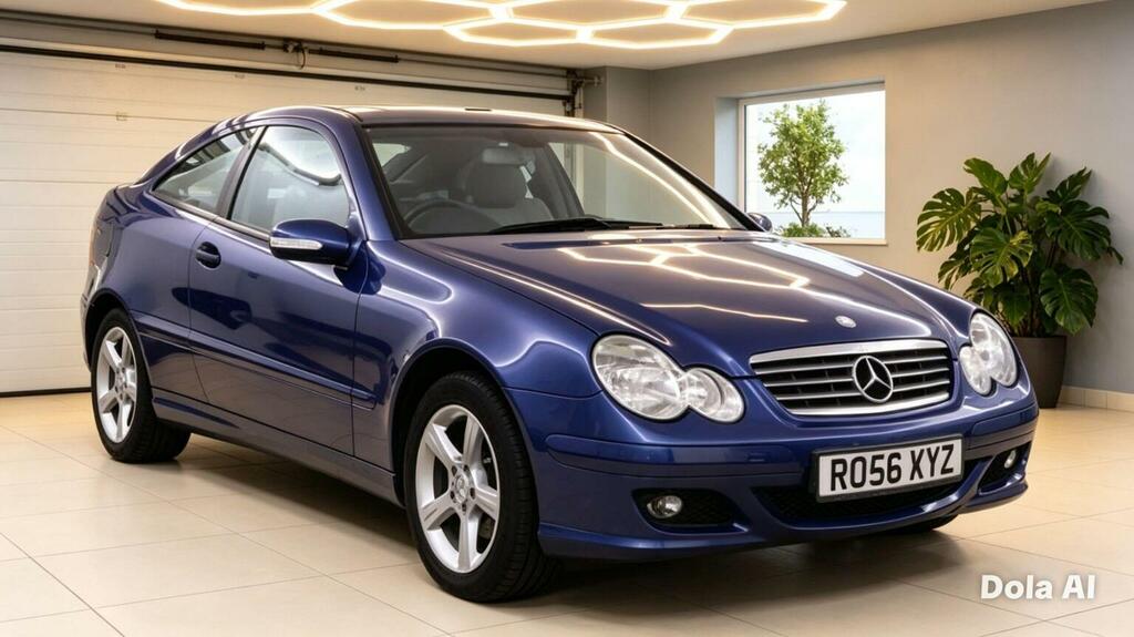 Mercedes-Benz C Class 1.8 C180 Kompressor Se 200656 Blue