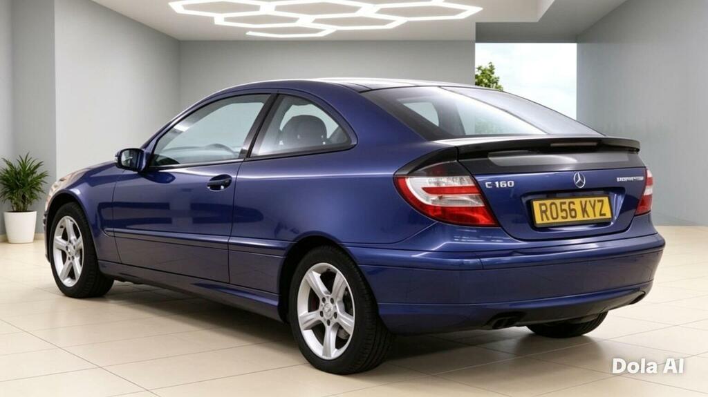 Mercedes-Benz C Class 1.8 C180 Kompressor Se 200656 Blue #4