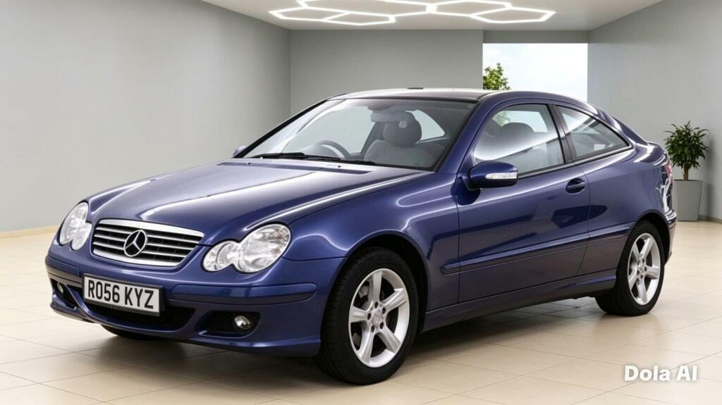 Mercedes-Benz C Class 1.8 C180 Kompressor Se 200656 Blue #2