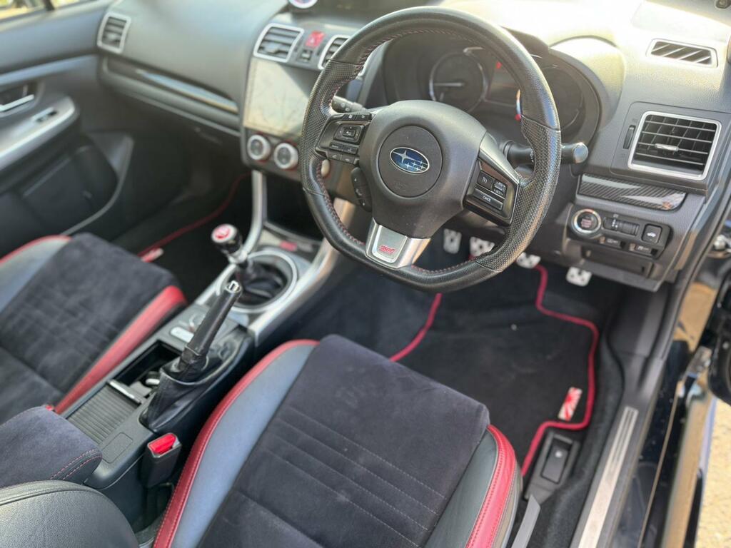 Subaru WRX STI 2.5T Type Uk 4Wd Euro 6 Black #4