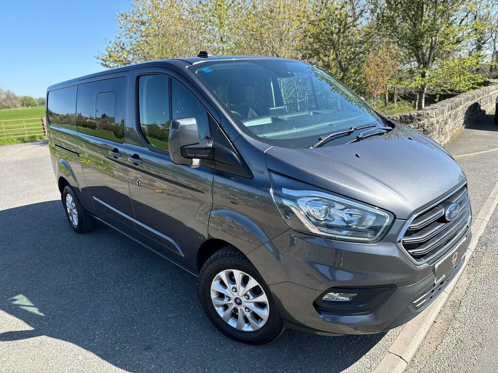 Ford Transit Custom 2.0 300 Ecoblue Limited Crew Van L2 H1 Euro 6 Grey