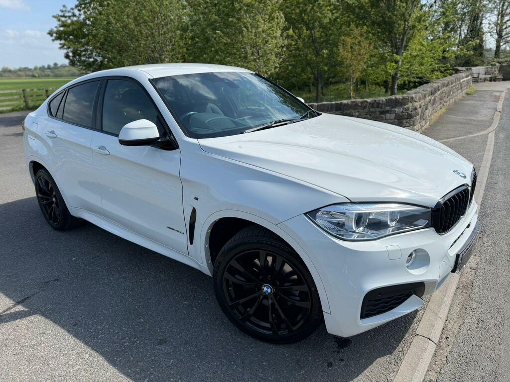BMW X6 3.0 40D M Sport Xdrive Euro 6 Ss White