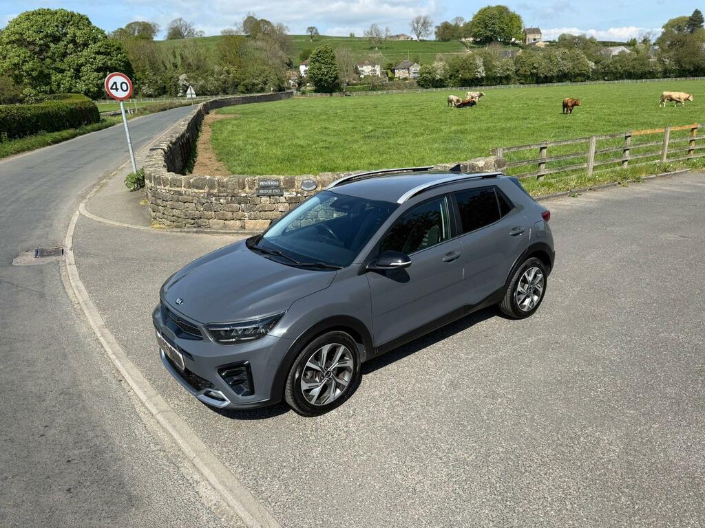 Kia Stonic 1.0 T-gdi Mhev Gt-line Euro 6 Ss SD21TZM Grey #4