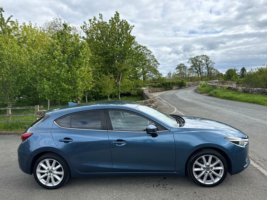 Mazda 3 2.0 Skyactiv-g Sport Nav Euro 6 Ss AO18BZS Blue #4