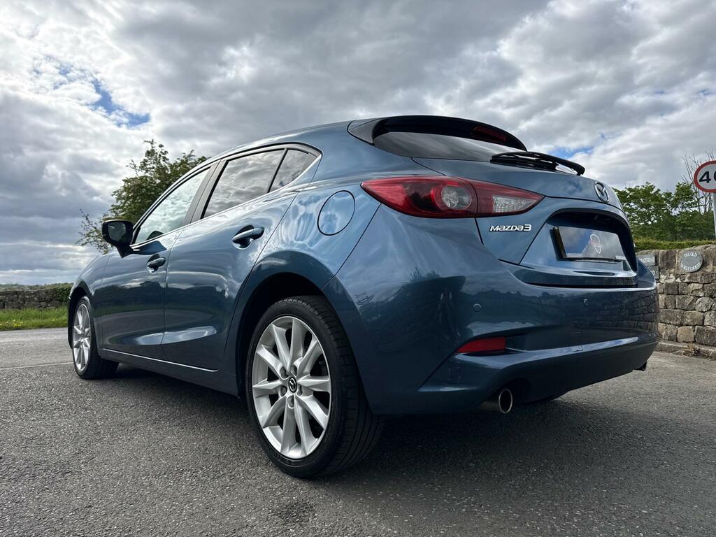 Mazda 3 2.0 Skyactiv-g Sport Nav Euro 6 Ss AO18BZS Blue #2