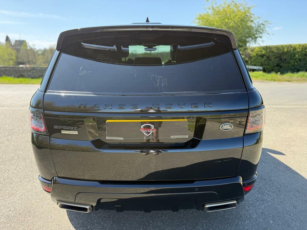 Land Rover Range Rover Sport 3.0 Sd V6 Dynamic 4Wd Euro 6 S YB19MZX Black #4