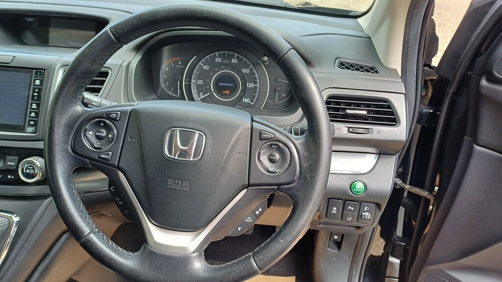 Honda Cr-V 1.6 I-dtec Se Plus Navi EX68KYF Black #4
