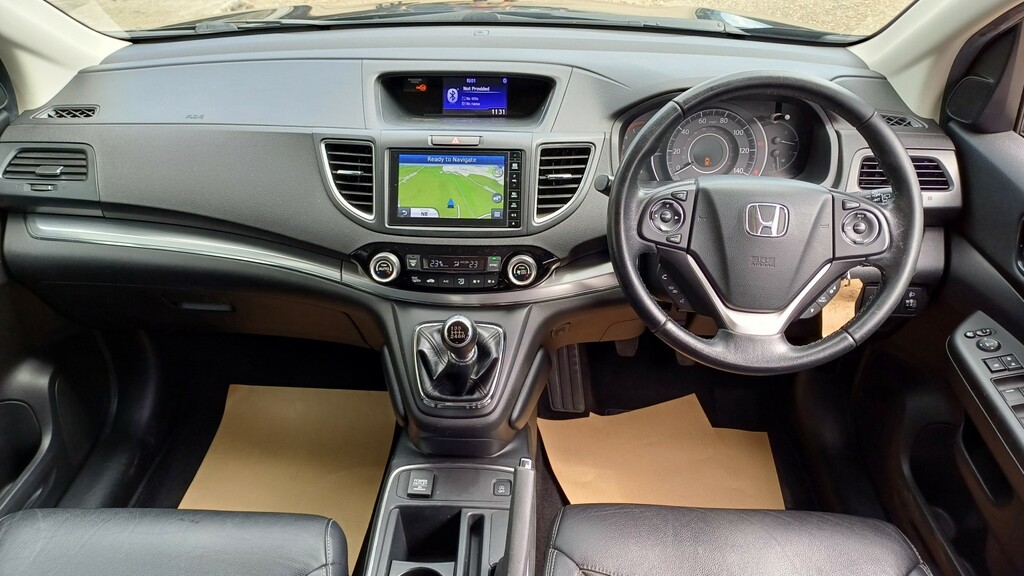 Honda Cr-V 1.6 I-dtec Se Plus Navi EX68KYF Black #5