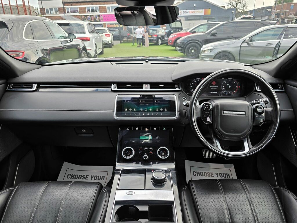 Land Rover Range Rover Velar 3.0 Sd6 V6 R-dynamic Hse Suv 4Wd E KW67CFZ Black #3