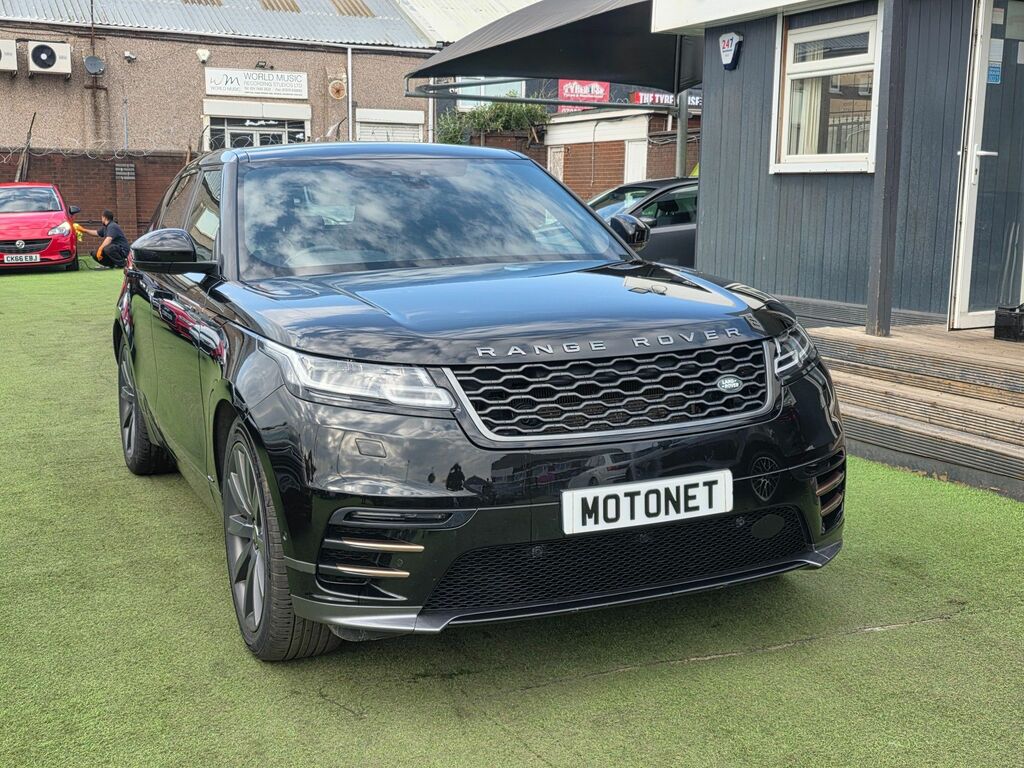 Land Rover Range Rover Velar 3.0 Sd6 V6 R-dynamic Hse Suv 4Wd E KW67CFZ Black #4