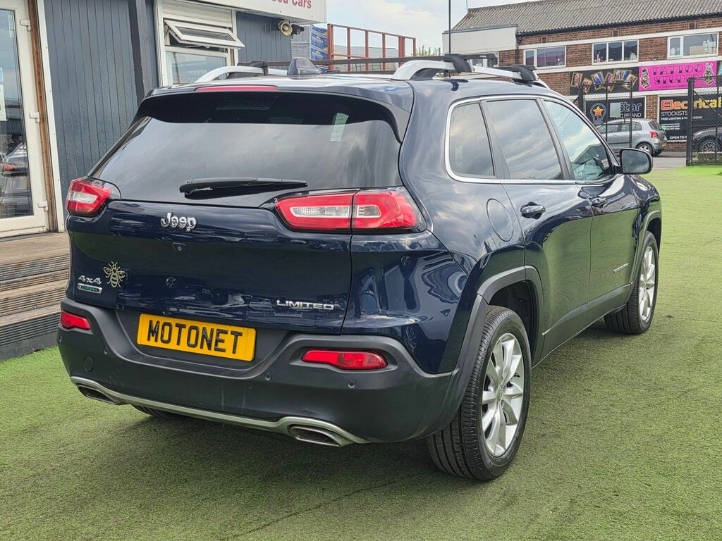 Jeep Cherokee 2.2 Multijetii Limited Suv 4Wd Eur DC65HXY Blue #4
