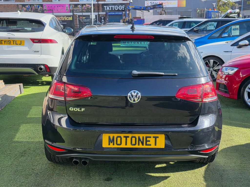 Volkswagen Golf 2.0 Tdi Bluemotion Tech Gt Hatchback Ds MX63KUP Black #6