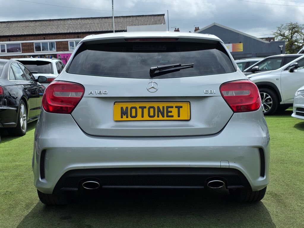 Mercedes-Benz A Class 1.8 A180 Cdi Blueefficiency Amg Sport Hatchback LT13WWF Silver #6
