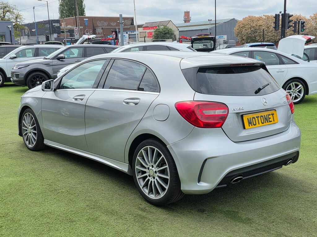 Mercedes-Benz A Class 1.8 A180 Cdi Blueefficiency Amg Sport Hatchback LT13WWF Silver #5