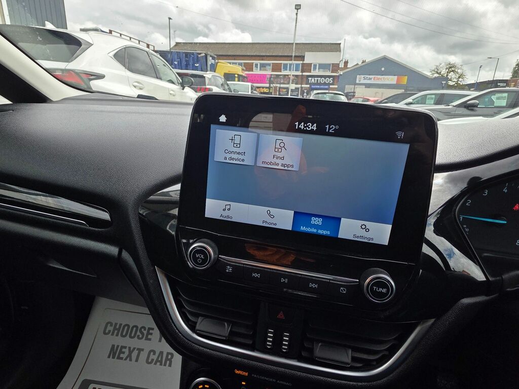 Ford Fiesta 1.0T Ecoboost Gpf Zetec Hatchback Manua KL68VFE Blue #3