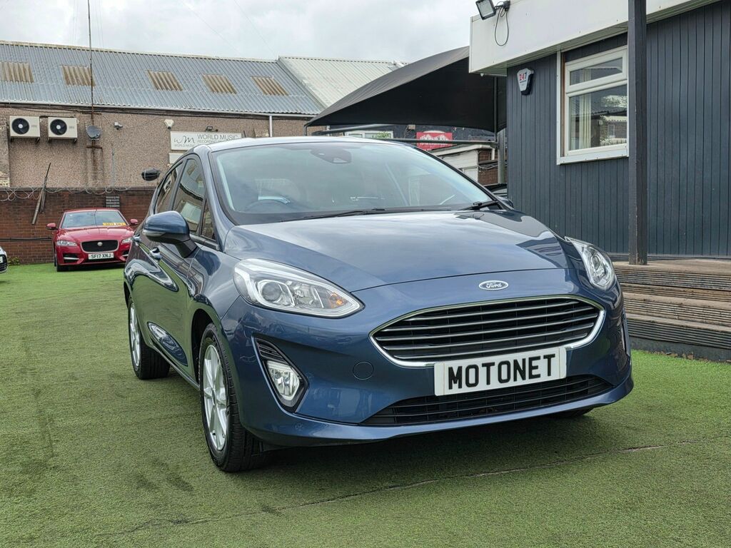 Ford Fiesta 1.0T Ecoboost Gpf Zetec Hatchback Manua Blue