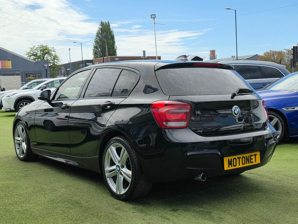 BMW 1 Series 2.0 116D M Sport Hatchback Euro BF13GJE Black #5