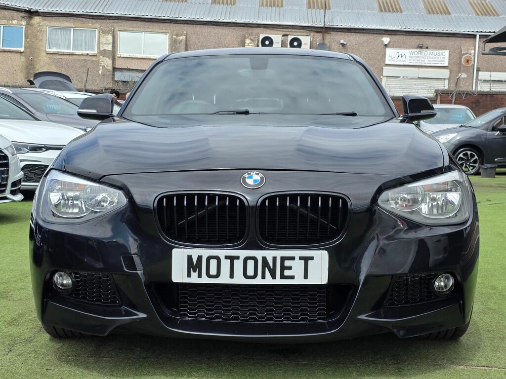 BMW 1 Series 2.0 116D M Sport Hatchback Euro BF13GJE Black #4