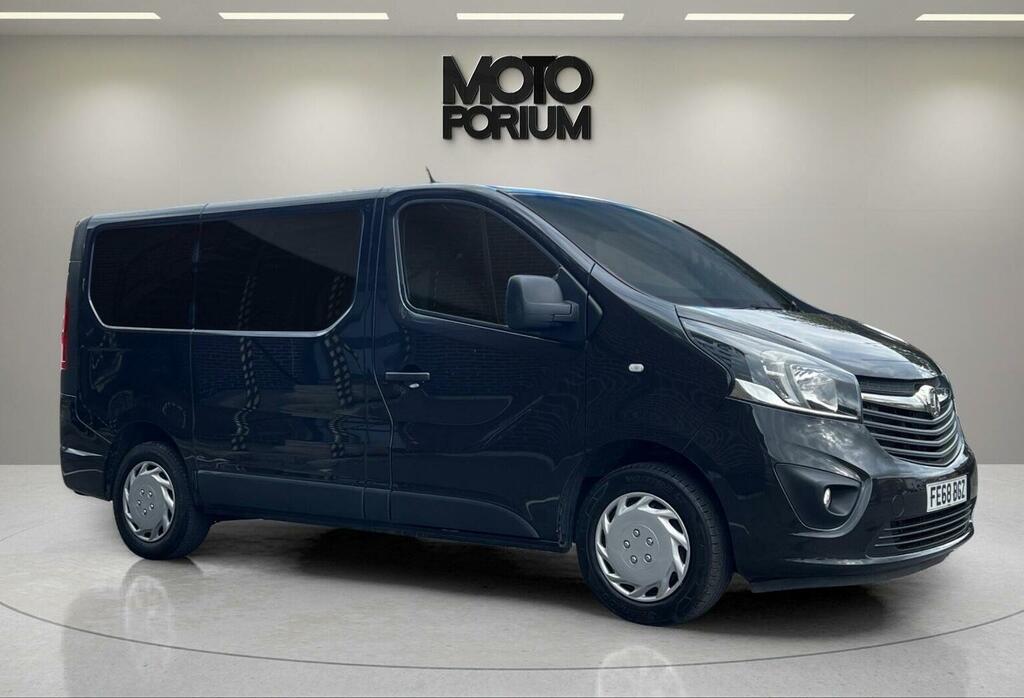 Vauxhall Vivaro Panel Van 1.6 Cdti 2700 Biturbo Ecotec Sportive L1 FE68BGZ Black #2