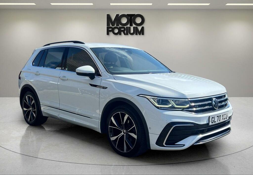 Volkswagen Tiguan Suv 2.0 Tdi R-line Dsg Euro 6 Ss 202170 GL70XCU White #3