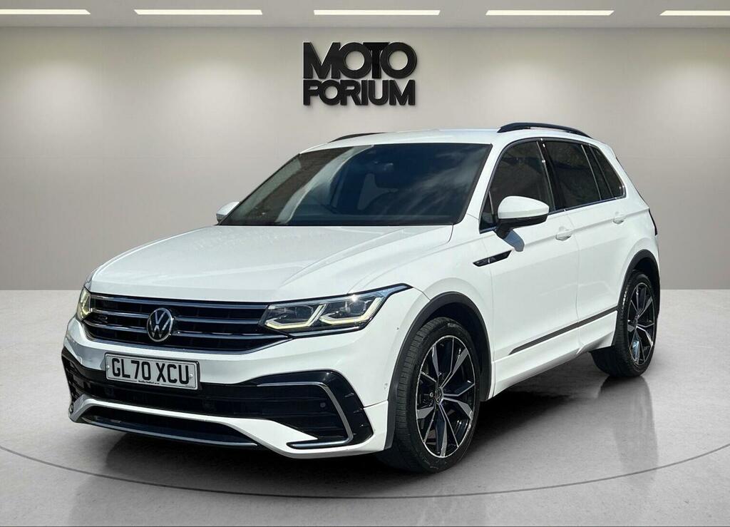 Volkswagen Tiguan Suv 2.0 Tdi R-line Dsg Euro 6 Ss 202170 GL70XCU White #2