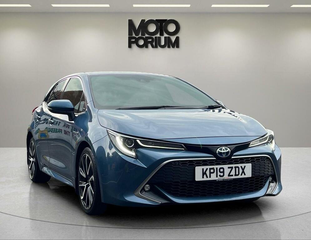 Toyota Corolla Hatchback 1.8 Vvt-h Excel Cvt Euro 6 Ss 20 KP19ZDX Blue #5