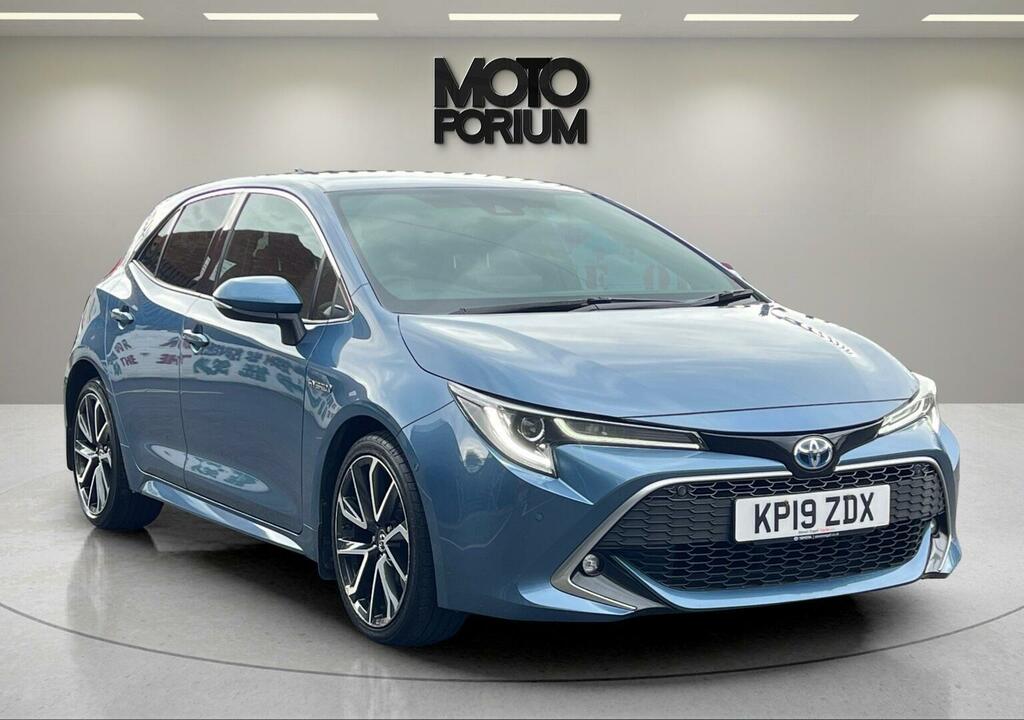 Toyota Corolla Hatchback 1.8 Vvt-h Excel Cvt Euro 6 Ss 20 KP19ZDX Blue #3