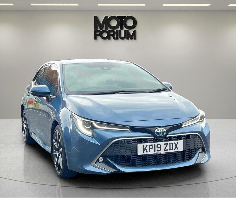 Toyota Corolla Hatchback 1.8 Vvt-h Excel Cvt Euro 6 Ss 20 KP19ZDX Blue #4
