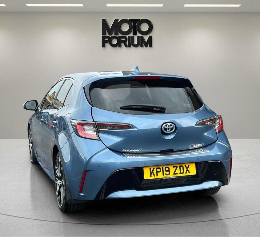 Toyota Corolla Hatchback 1.8 Vvt-h Excel Cvt Euro 6 Ss 20 KP19ZDX Blue #6
