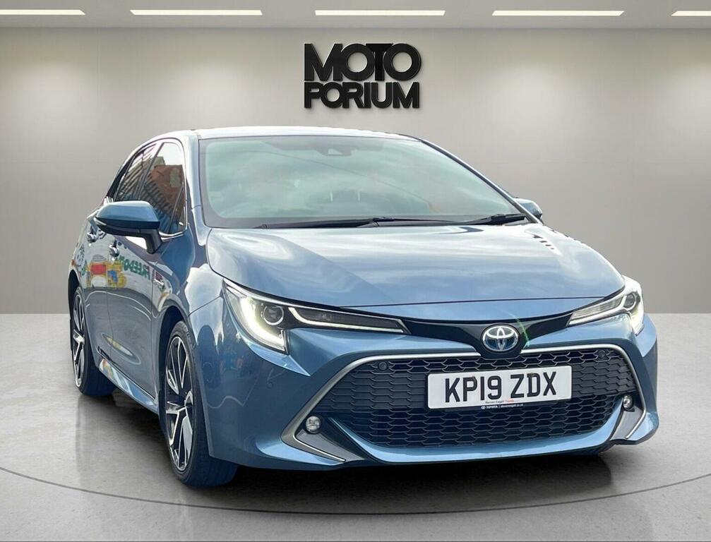 Toyota Corolla Hatchback 1.8 Vvt-h Excel Cvt Euro 6 Ss 20 KP19ZDX Blue #2