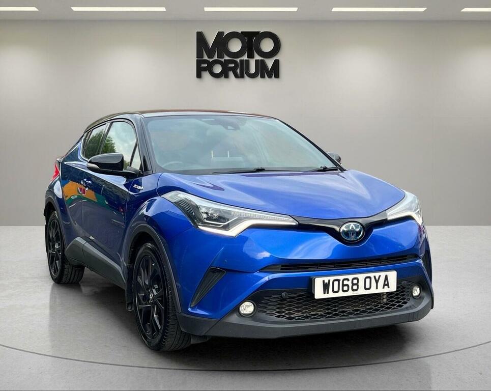 Toyota C-Hr Suv 1.8 Vvt-h Dynamic Cvt Euro 6 Ss 20196 WO68OYA Blue #2