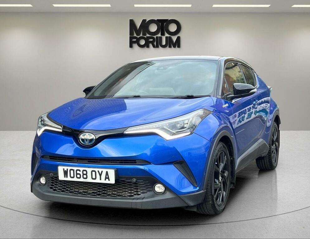 Toyota C-Hr Suv 1.8 Vvt-h Dynamic Cvt Euro 6 Ss 20196 WO68OYA Blue #4