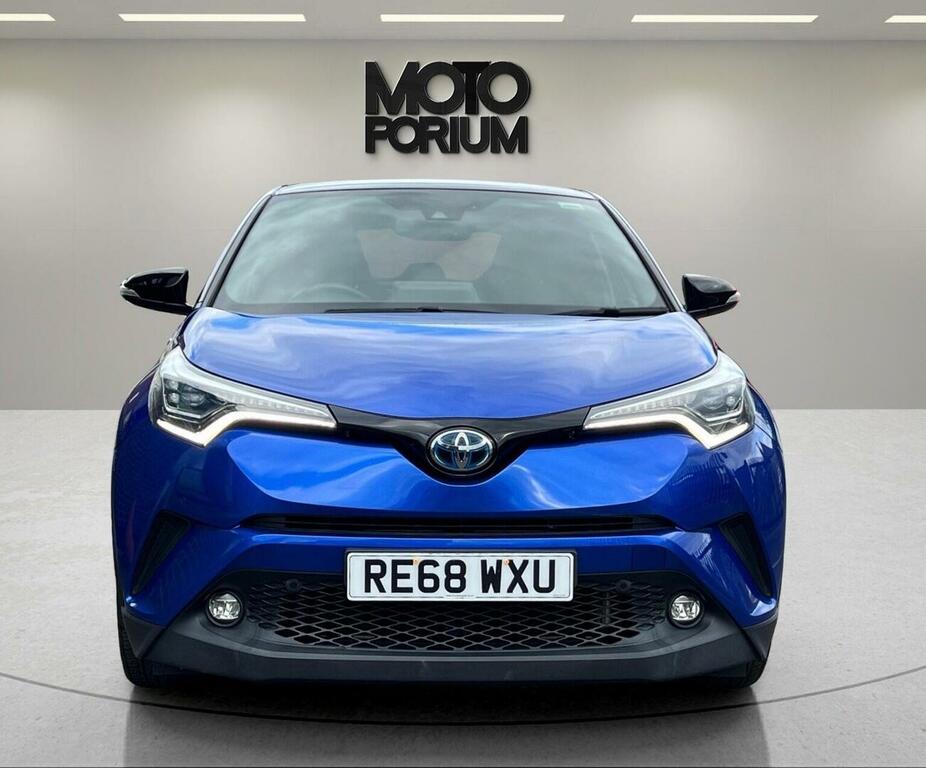 Toyota C-Hr Suv 1.8 Vvt-h Dynamic Cvt Euro 6 Ss 20196 RE68WXU Blue #4