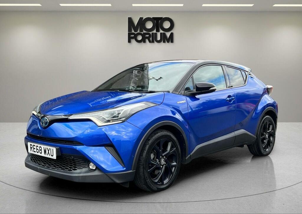 Toyota C-Hr Suv 1.8 Vvt-h Dynamic Cvt Euro 6 Ss 20196 RE68WXU Blue #2