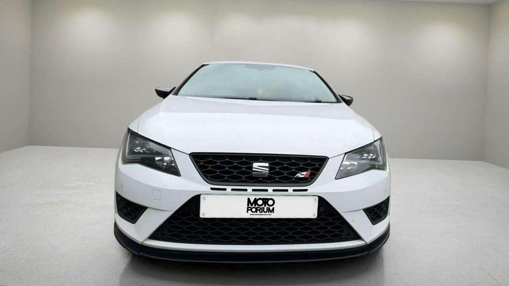 Seat Leon Hatchback 2.0 Tsi Cupra 290 Black Euro 6 Ss DC66JXA White #4