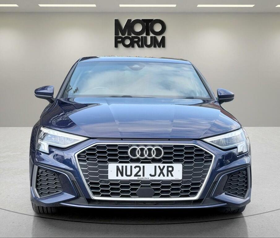 Audi A3 Hatchback 1.4 Tfsie 40 S Line Sportback S Tronic E NU21JXR Blue #3