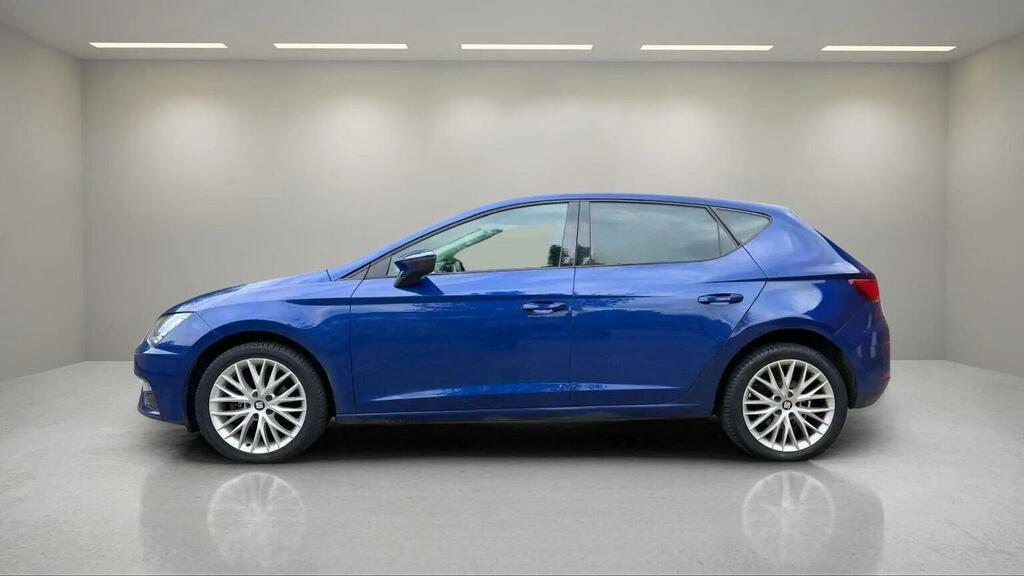 Seat Leon Hatchback 1.2 Tsi Se Dynamic Technology Euro 6 S Blue #4