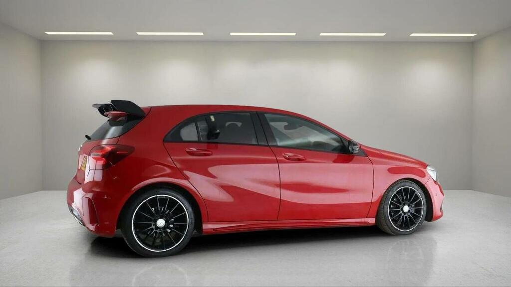 Mercedes-Benz A Class Hatchback 2.1 A200d Amg Line Premium Plus 7G-dct BG66KJJ Red #3