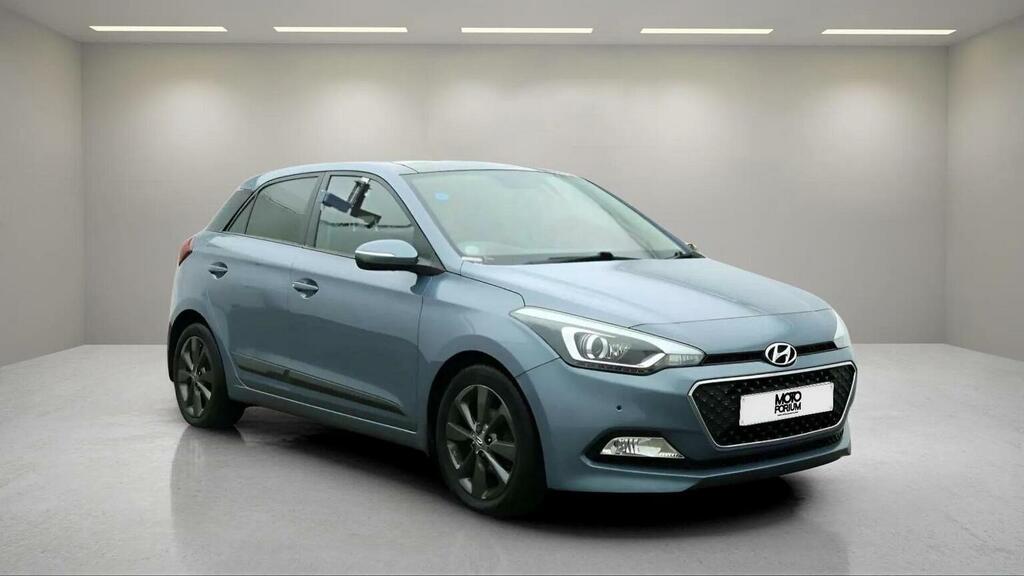Hyundai I20 Hatchback 1.4 Premium Se Nav Euro 6 2016 Blue